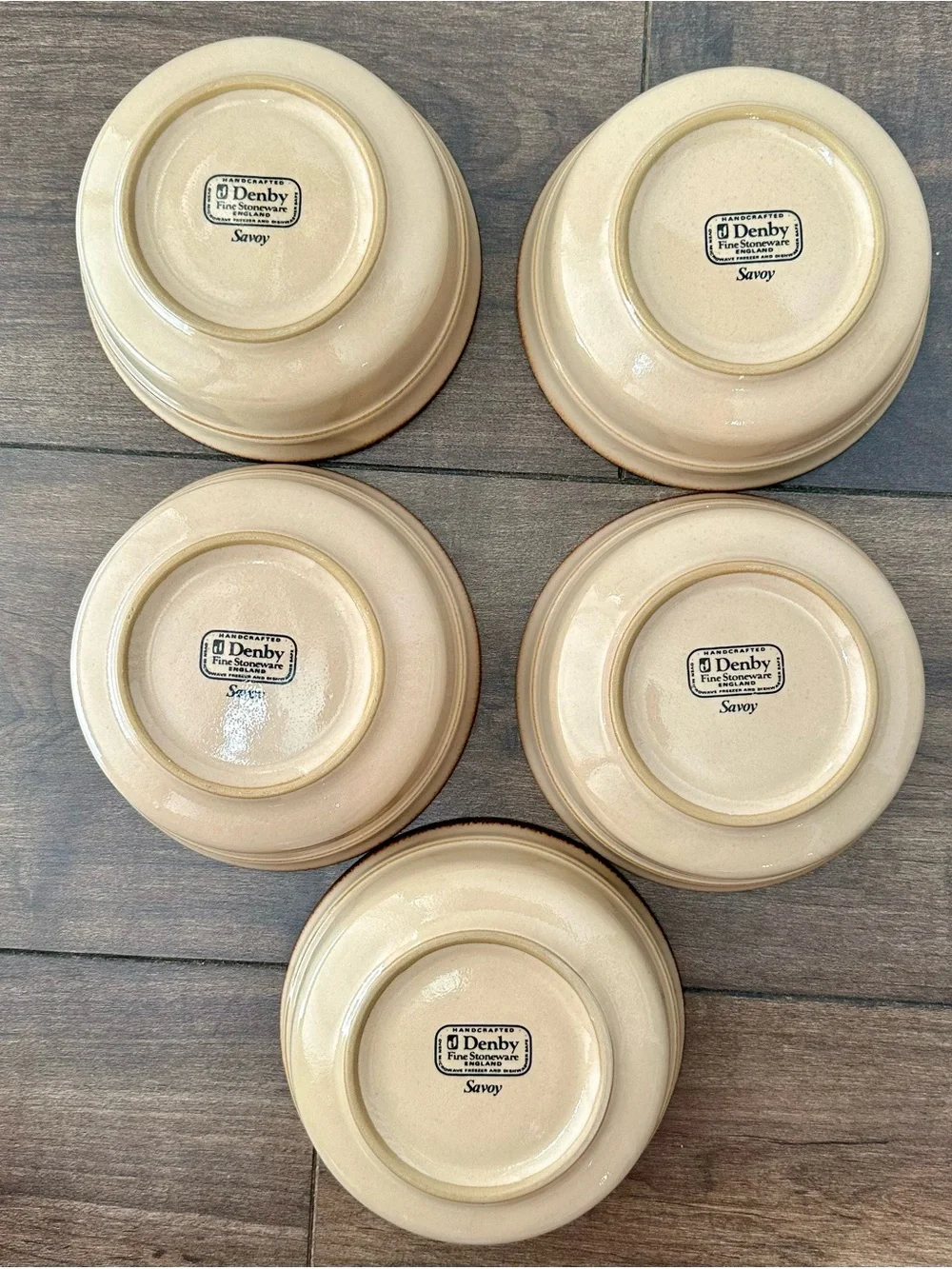 Vintage Denby Savoy Fine Stoneware 6